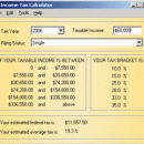 Income Tax Calculator freeware screenshot