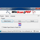 WinScan2PDF freeware screenshot