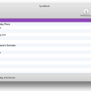 SyncBook for Mac OS X freeware screenshot