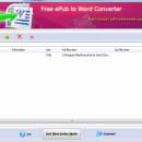 Nysoft Free ePub to Word freeware screenshot