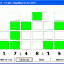 BinaryClock freeware screenshot
