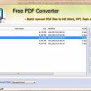 Wind4soft Free PDF Converter freeware screenshot