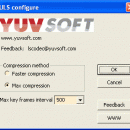 YUVsoft's Lossless Video Codec freeware screenshot
