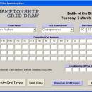 Championship Grid Draw freeware screenshot