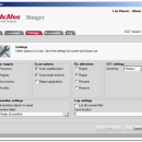 McAfee Stinger freeware screenshot