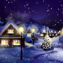 Christmas Snowfall Wallpaper freeware screenshot