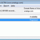 AnalogX WhoIs ULTRA freeware screenshot