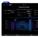 EVGA Precision X1 freeware screenshot