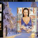 Flash flip book template of Winter Tree freeware screenshot