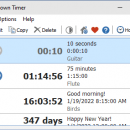 Free Countdown Timer freeware screenshot