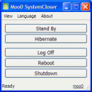 Moo0 SystemCloser freeware screenshot