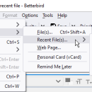Betterbird freeware screenshot