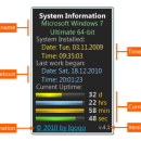 System Uptime full Plus freeware screenshot