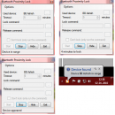 Bluetooth Proximity Lock freeware screenshot