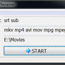 Subtitle Renamer freeware screenshot