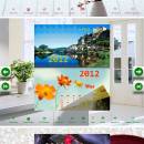 Free_Flip_Themes_Calendar_Indoor freeware screenshot