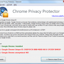Chrome Privacy Protector freeware screenshot
