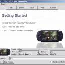 FreeStar Free PSP Video Converter freeware screenshot