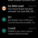 CodeB SMS freeware screenshot