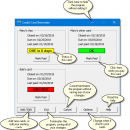 Credit Card Reminder freeware screenshot