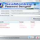 SeaMonkey Password Decryptor freeware screenshot