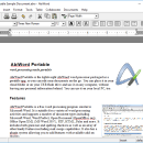 AbiWord Portable freeware screenshot