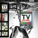 Flash flip book theme of Ice Water freeware screenshot