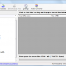 DeepSound freeware screenshot