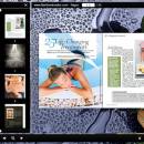 Animate Flash flip book theme of rose freeware screenshot