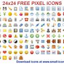 24x24 Free Pixel Icons freeware screenshot