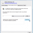 Atomic Clock Sync freeware screenshot
