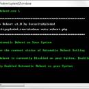 Windows Auto Reboot freeware screenshot