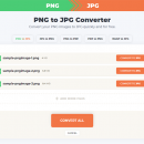 PNG to JPG Converter freeware screenshot