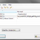 Portable WipeFile freeware screenshot