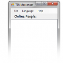 TSR LAN Messenger freeware screenshot
