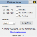 TZ Wallpaper Manager freeware screenshot