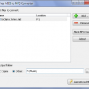Free MIDI to MP3 Converter freeware screenshot