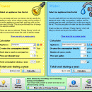 Energy Costs Calculator freeware screenshot