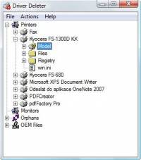 Driver Deleter freeware screenshot