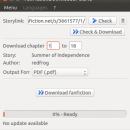 FanFictionDownloader freeware screenshot