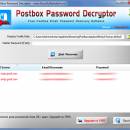 Postbox Password Decryptor freeware screenshot