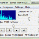 CrystalWolf Free Audio Player freeware screenshot