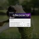 DarkDesktop freeware screenshot