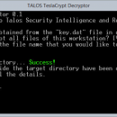 Teslacrypt Decryption Tool freeware screenshot