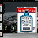 Flash flip book template of Sportscar 3 freeware screenshot