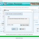 Video Reversing Software for Windows OS freeware screenshot