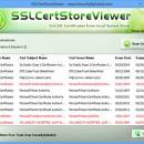 SSL Certificate Store Viewer freeware screenshot