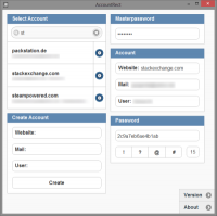 AccountRect freeware screenshot