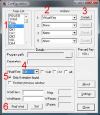 Winfast Remote Control Support freeware screenshot