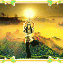 Yoga Namaskara at Great Wall of China freeware screenshot